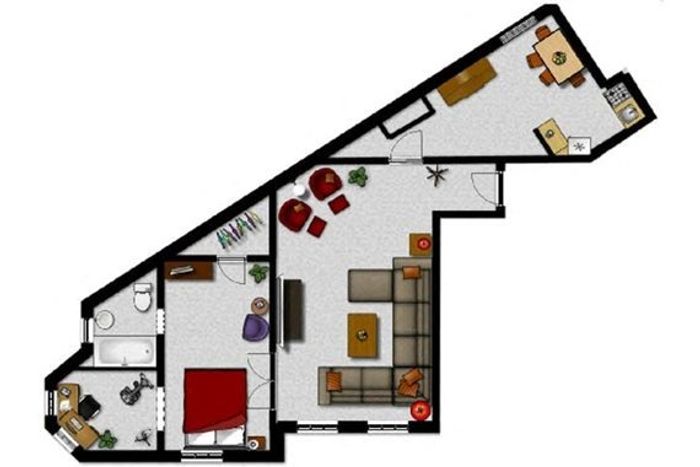 1 bed deluxe