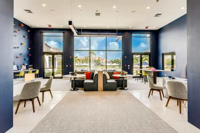 Boca Raton Apartment Resident Lounge
