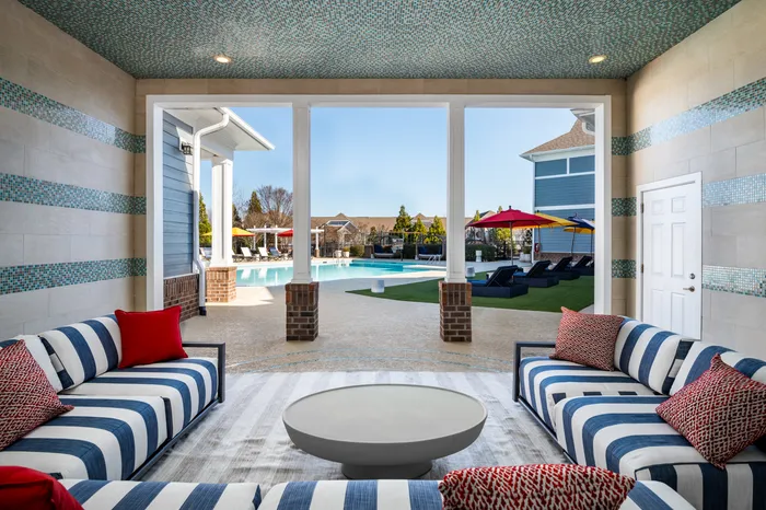 Pool and Outdoor Lounge Area