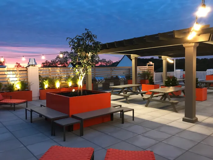 Elmsford Apartment Outdoor Area - Apex at 290