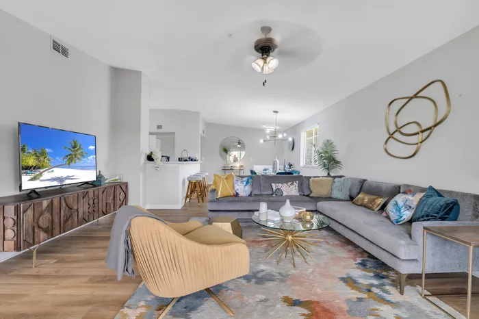 model living room
