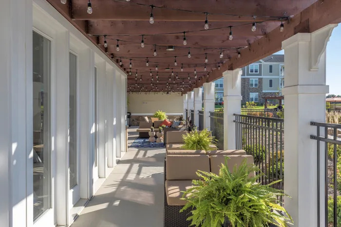 outside seating
