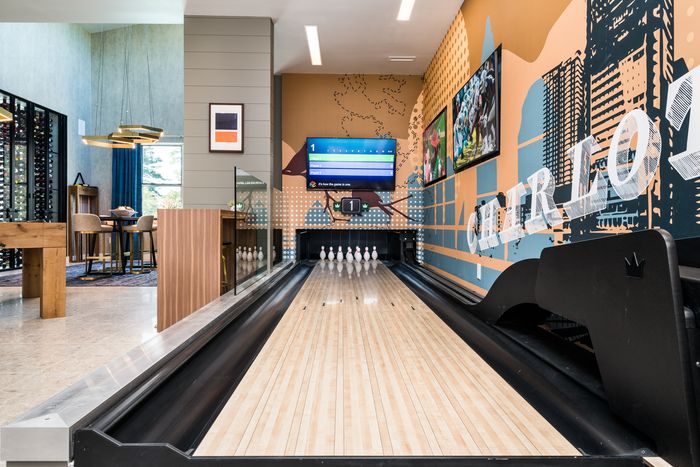 bowling lane