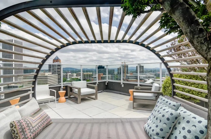 Portland Apartment Rooftop Lounge - Vue Apartments