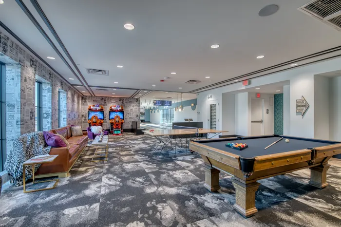 Lombard Apartments Game Room - Residences at Lakeside