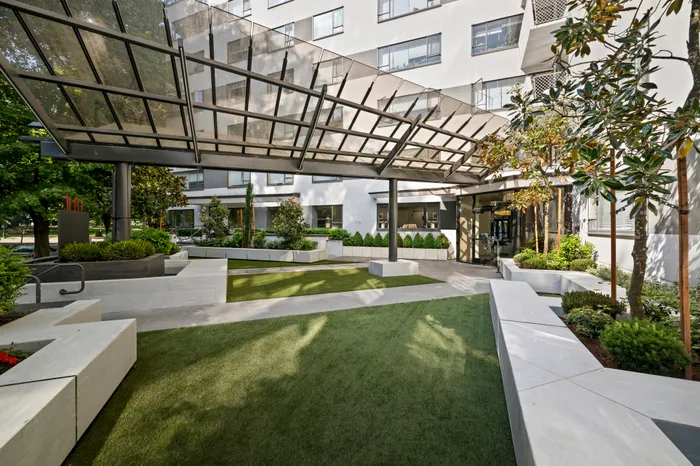 Building entry way