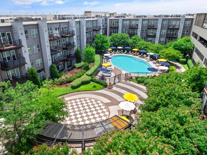 pool aerial