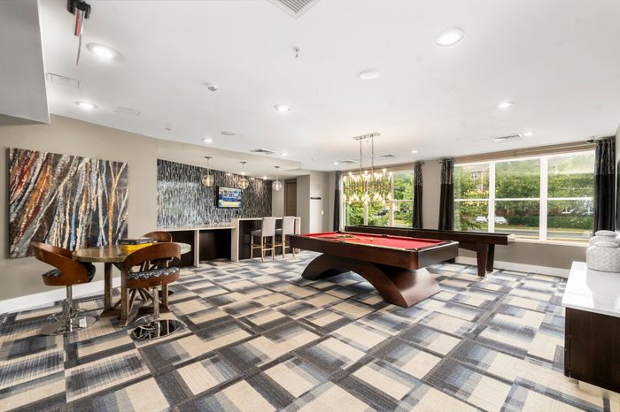 billiards area