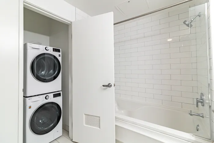 in unit washer and dryer