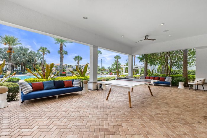 Pool Lounge Area