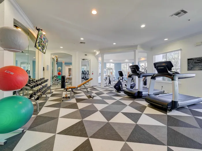 Sarasota Apartments Fitness Center - Saratoga Place