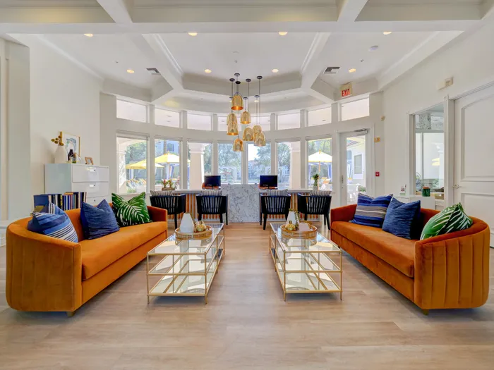Sarasota Apartments Lobby - Saratoga Place