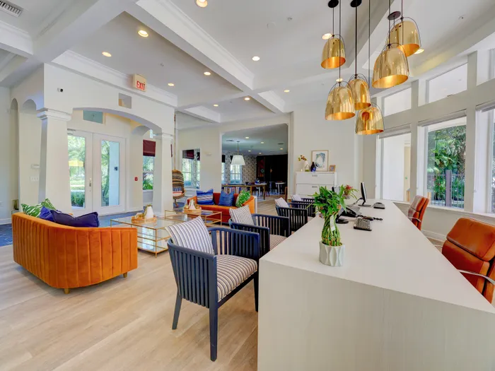 Sarasota Apartments Lobby - Saratoga Place
