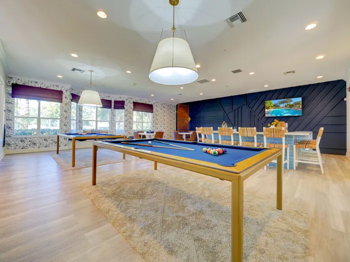 Sarasota Apartments Game Room - Saratoga Place