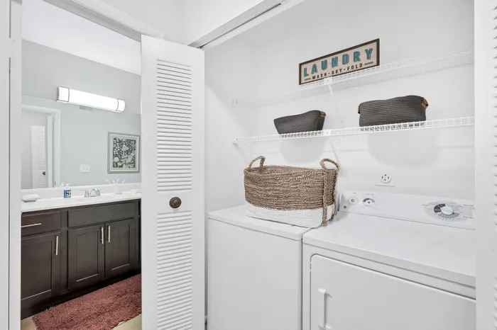 laundry closet