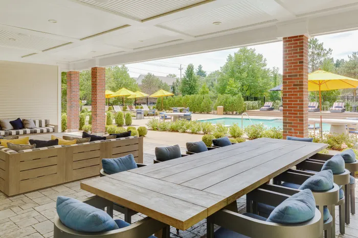 Pool Lounge and Dinner Area