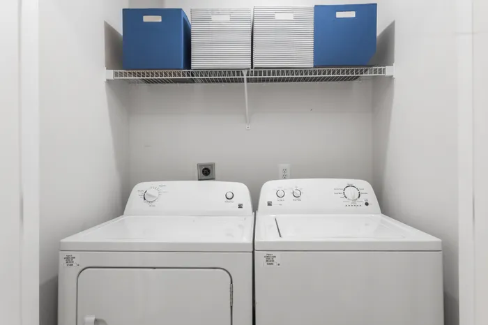 in-unit washer and dryer