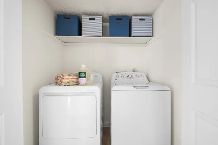 in unit washer and dryer
