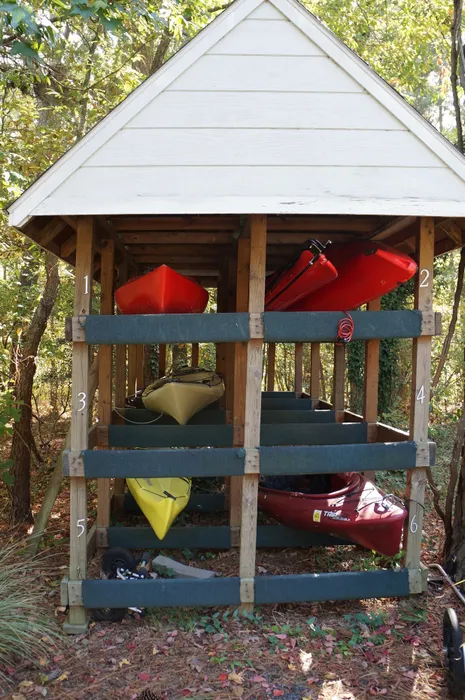 Spyglass at Cedar Cove | Kayak Storage | Apartments in Lexington