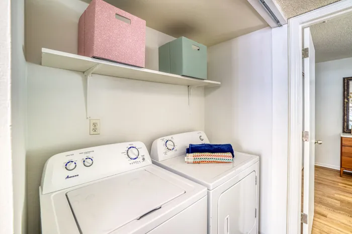 in unit washer and dryer