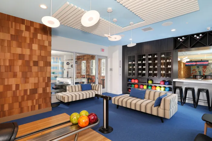 Oxnard Apartment Bowling Alley - Serenade at Riverpark