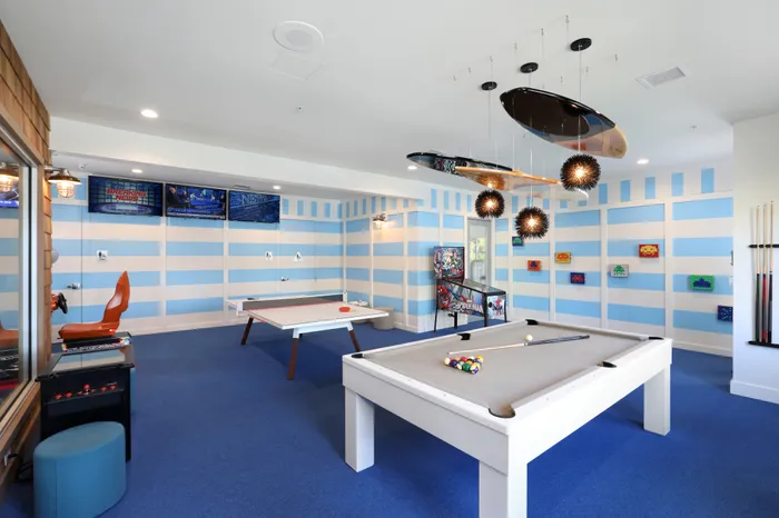 Oxnard Apartments Game Room - Serenade at Riverpark