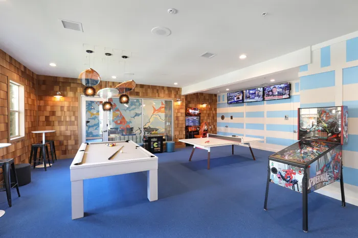 Oxnard Apartments Game Room - Serenade at Riverpark