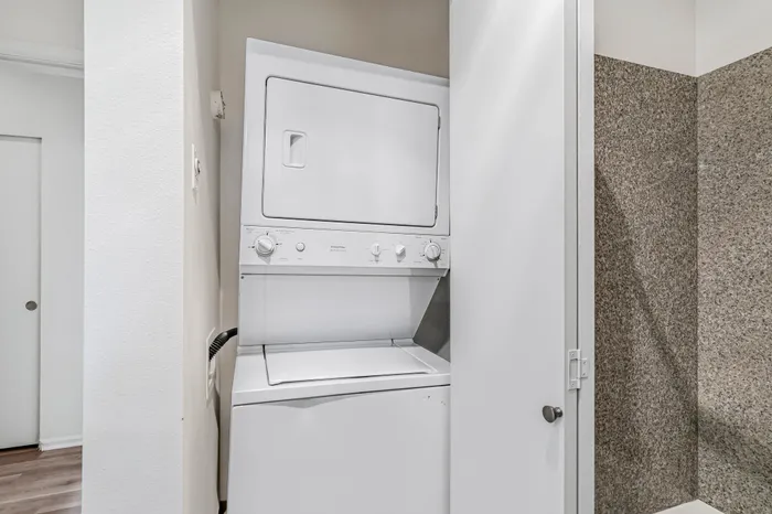 washer and dryer