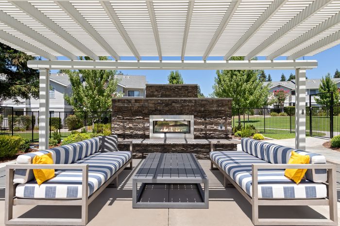 Pool Fireplace