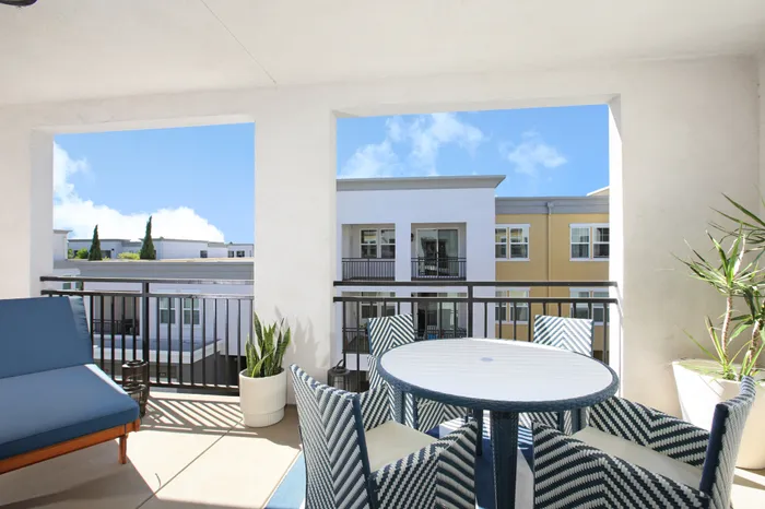 Oxnard Apartment Outdoor Balcony - Serenade at Riverpark