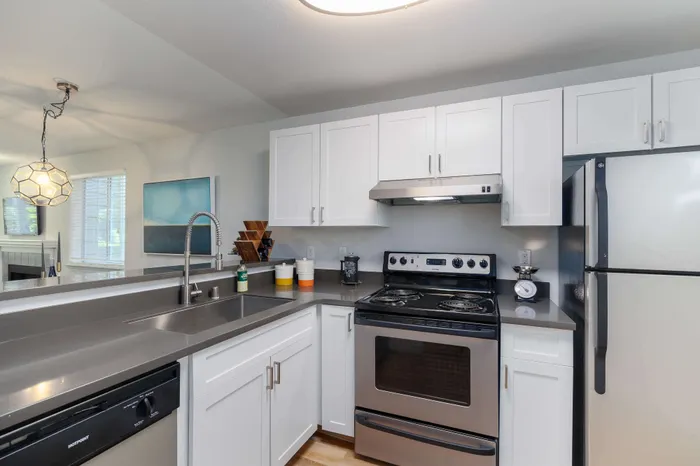 kitchen in model