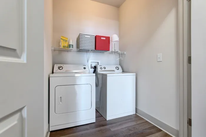 washer and dryer
