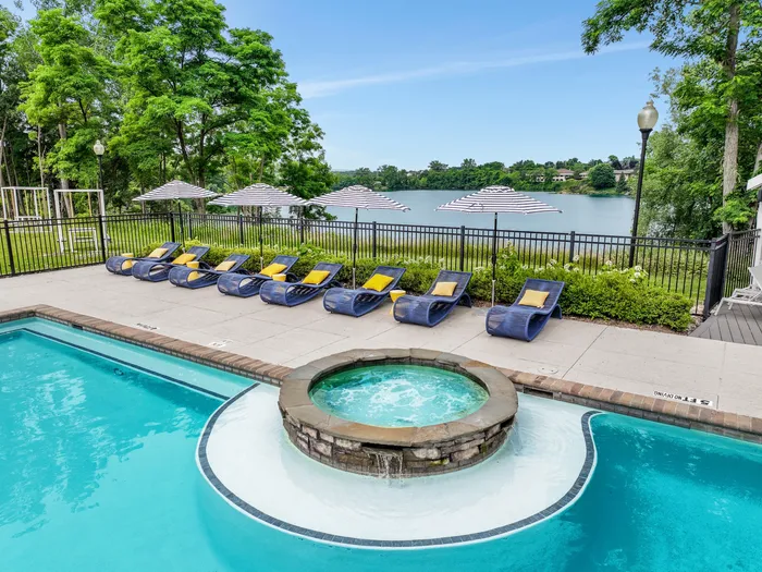 pool and hot tub