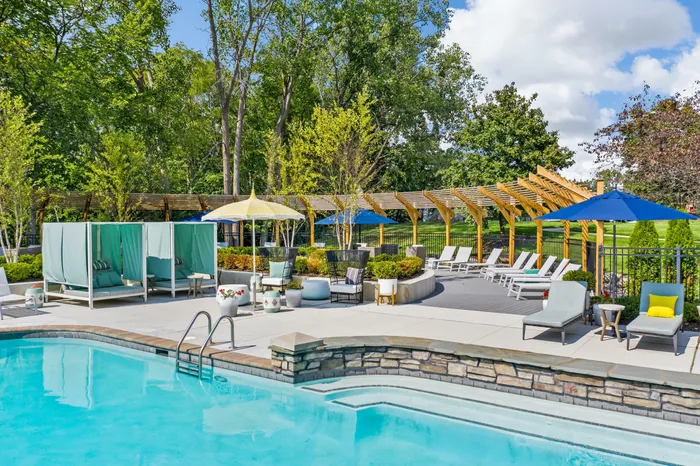 Apartment Pool Area