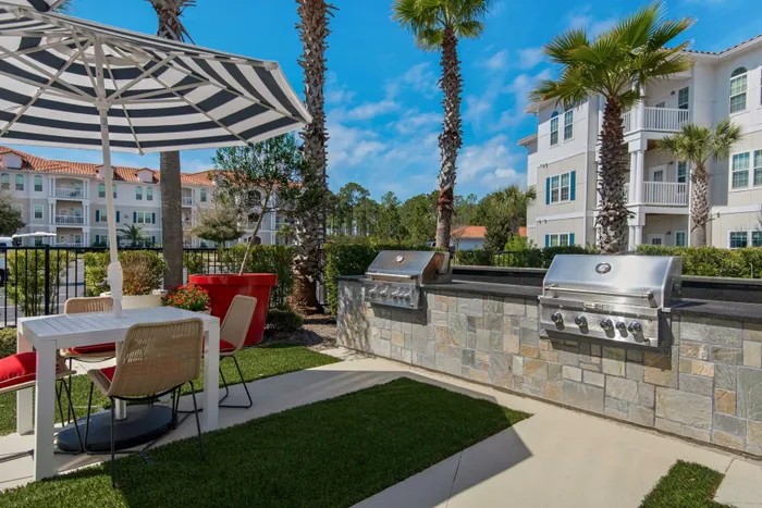 Grills by Pool
