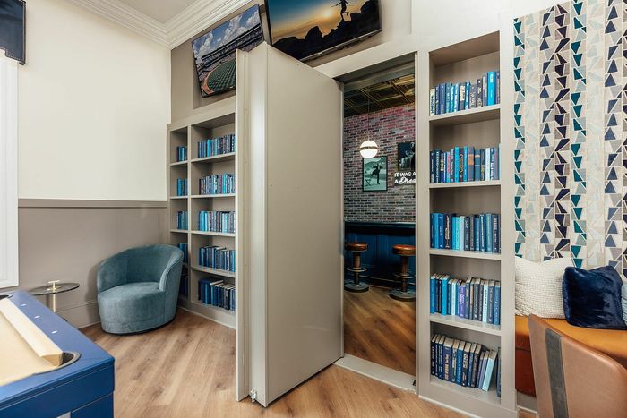 Secret Door to Speakeasy