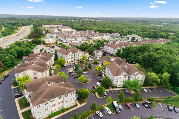 Apartment Complex aerial