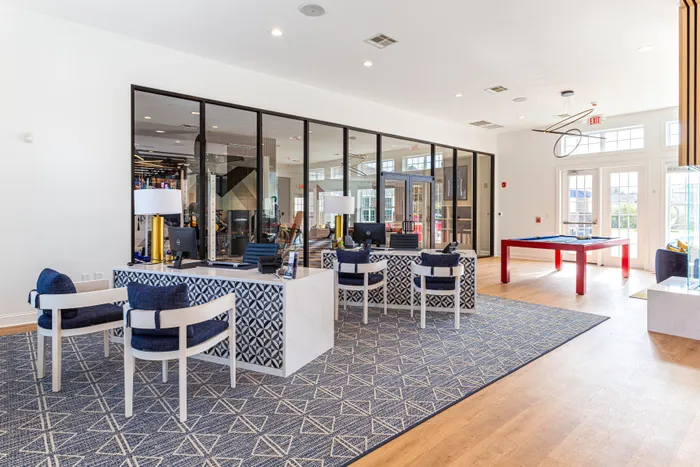 clubhouse leasing area