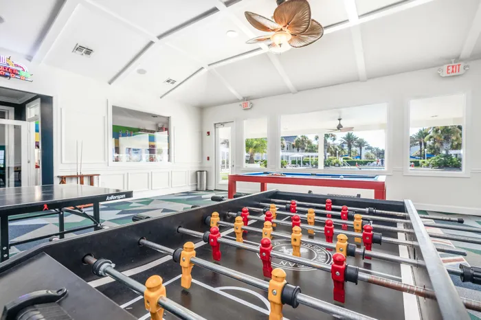Clubhouse Interior - Foosball
