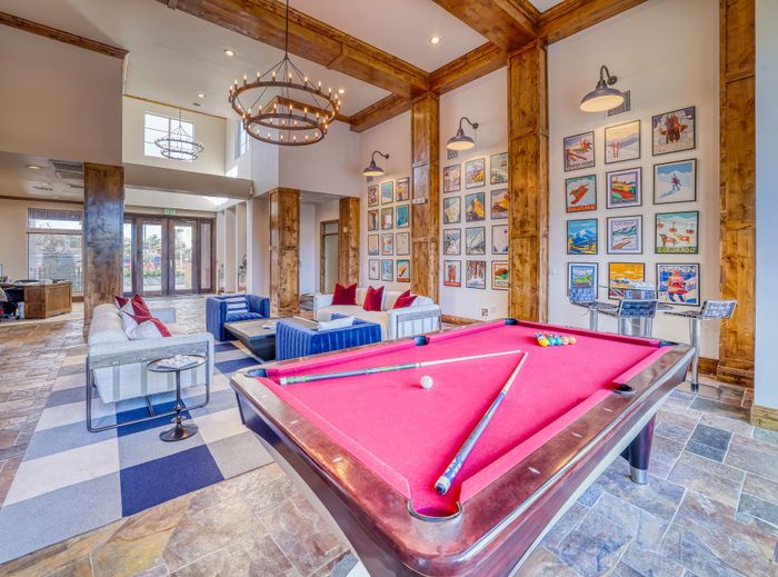 clubhouse and billiards