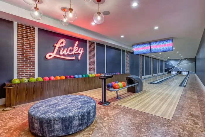 bowling alley