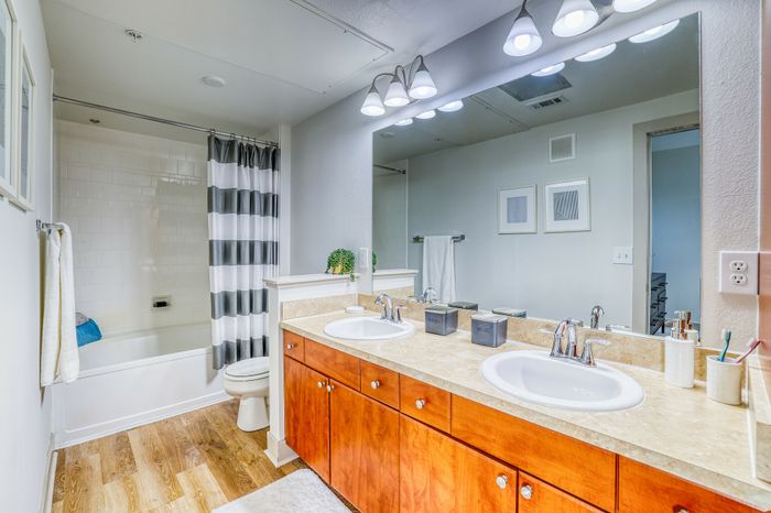 bathroom double sink