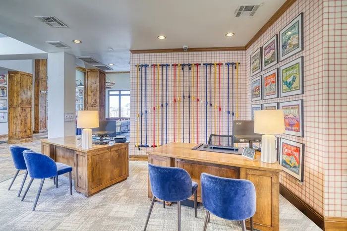 leasing area desks