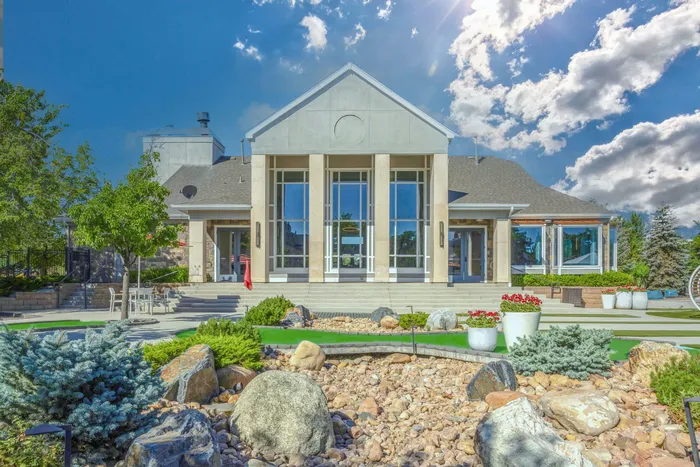 Clubhouse Exterior By Pool
