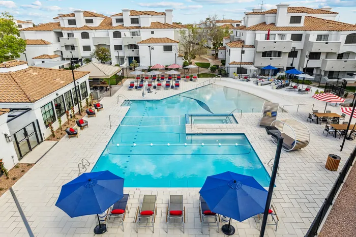 pool aerial
