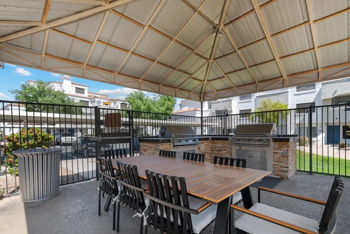 bbq grill area
