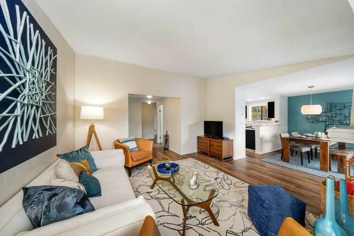 model living room