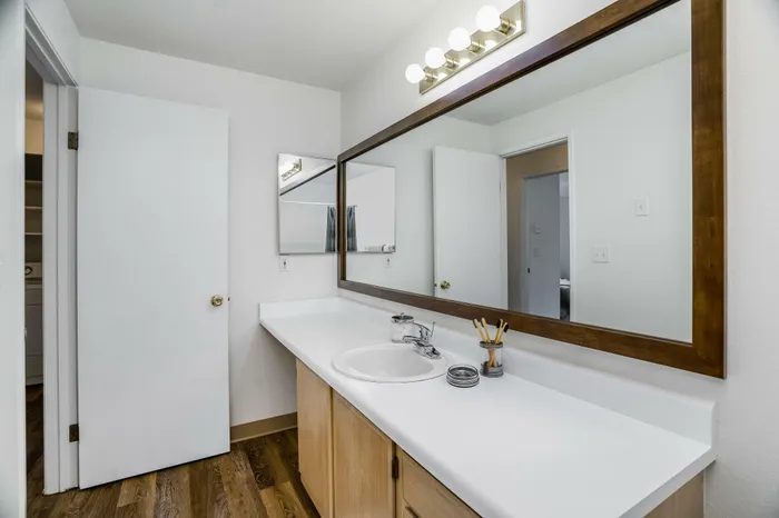 Tacoma Apartments Bathroom - The Boulders at Puget Sound
