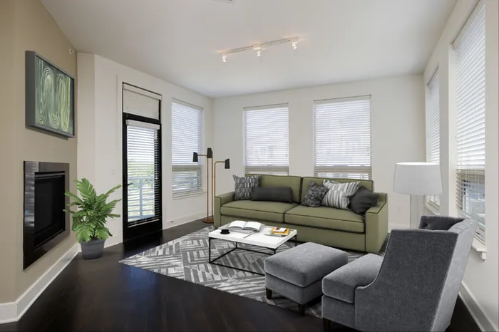 one bedroom with loft