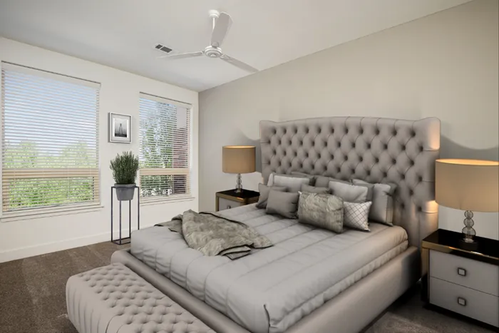 one bedroom wiht loft